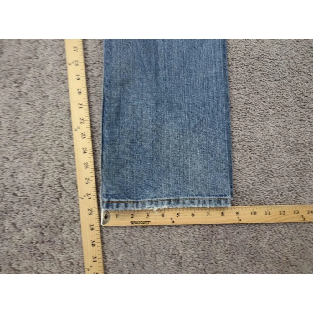 Levi's Jeans‎ Mens 32x30 Blue Denim Low Rise Bootcut Distressed Workwear